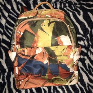 New w/o tags Cute TUMI backpack Banana Leaf print